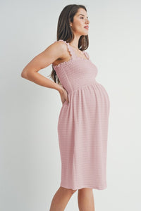 Sleeveless Maternity Dress 2872