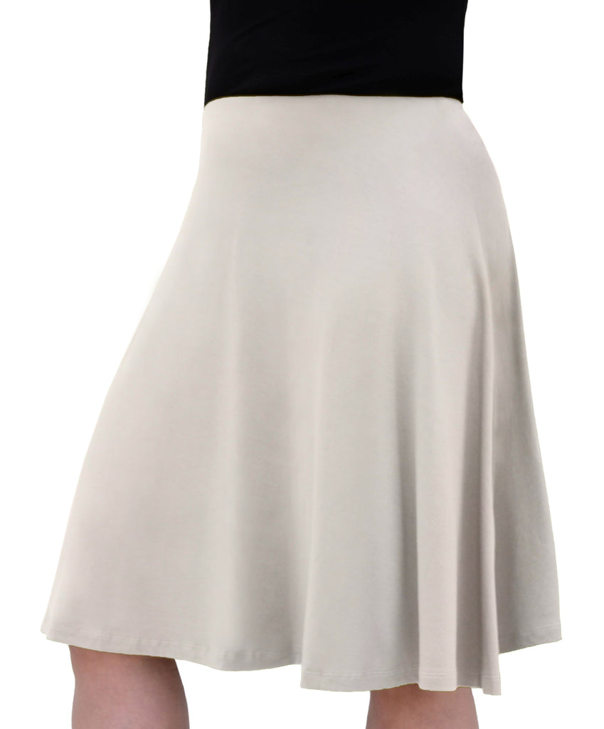 Girls Knee Length Skater Skirt 1400 – Skirtz Co