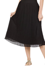 Chiffon Pleated Midi Skirt Style 1004