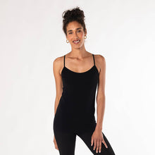 Essential Bamboo Cami - Black: Black / Large