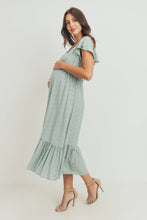 Alette Maternity Dress in Powder Blue