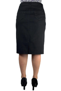 Black Twill Skirt Style 243-12F