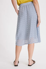 Swiss Dot Textured Chiffon Skirt. 0148