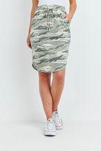 Nomad Pencil Skirt in Camo
