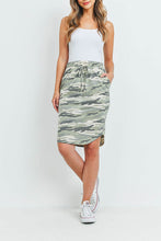Nomad Pencil Skirt in Camo