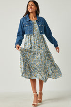 The Delaney in Blue Floral