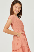 The Sorbet Girls Dress in Coral