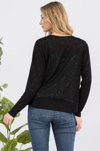 Cover me cardigan In Black