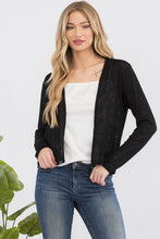 Cover me cardigan In Black