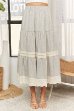 Heirloom Gingham Skirt in Navy