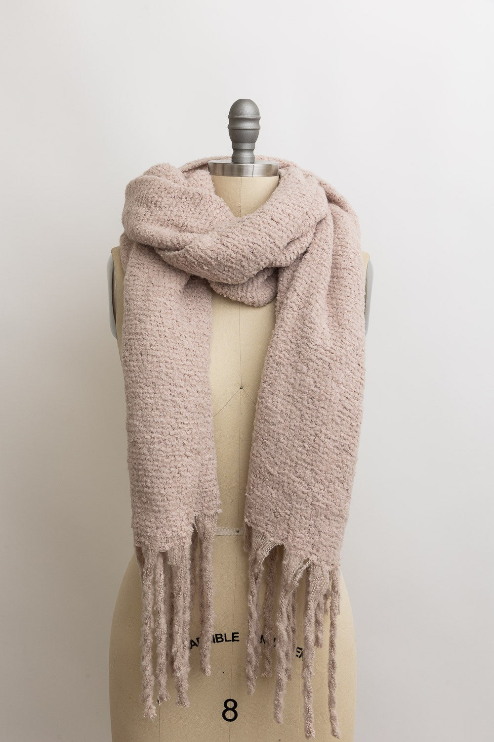 Ultra Soft Knit Scarf w/ Tassels  2006