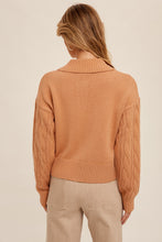 Cable Knit Cardigan Style 3338