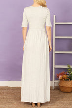 Maxi Round Neck Dress 9367