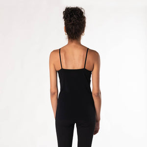 Essential Bamboo Cami - Black: Black / Large