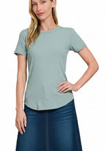 The Romy Ribbed Tee