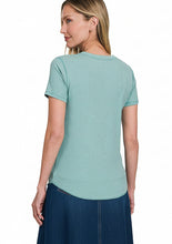 The Romy Ribbed Tee