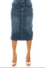 Denim Skirt Style 79133 Indigo Wash