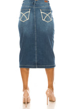 Denim Skirt Style 79133 Indigo Wash