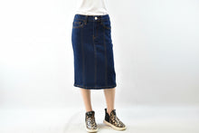 Girls Silvia Skirt in Dark Indigo