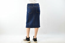 Girls Silvia Skirt in Dark Indigo