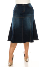 The Plus Genevieve in Dark Indigo
