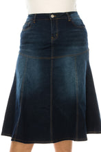 The Plus Genevieve in Dark Indigo
