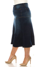 The Plus Genevieve in Dark Indigo