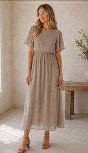 The Donna Maxi Dress In Beige