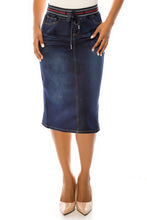 The Lorna Plus Denim Skirt
