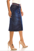 The Lorna Plus Denim Skirt
