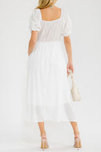 The Louisa Cotton Dress in White