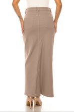 Ivy Long Skirt in Sandstone