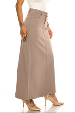 Ivy Long Skirt in Sandstone