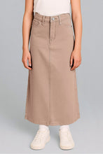 Ivy Girls Skirt in Sandstone