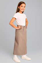 Ivy Girls Skirt in Sandstone