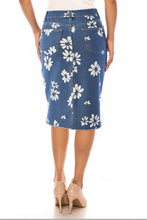 Daisy Denim Skirt in Indigo
