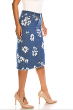 Daisy Denim Skirt in Indigo