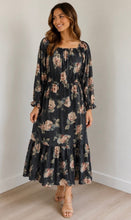 Elsie In Charcoal Floral