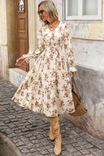 Dorothea in Peach Floral