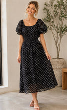 Anita in Black Polka Dot