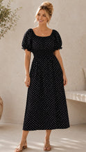Anita in Black Polka Dot
