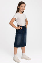 Girls Jill Skirt in Dark Indigo