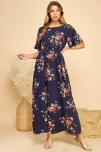 Evangeline in Navy Floral
