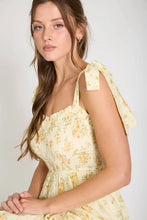 Kira In Yellow floral