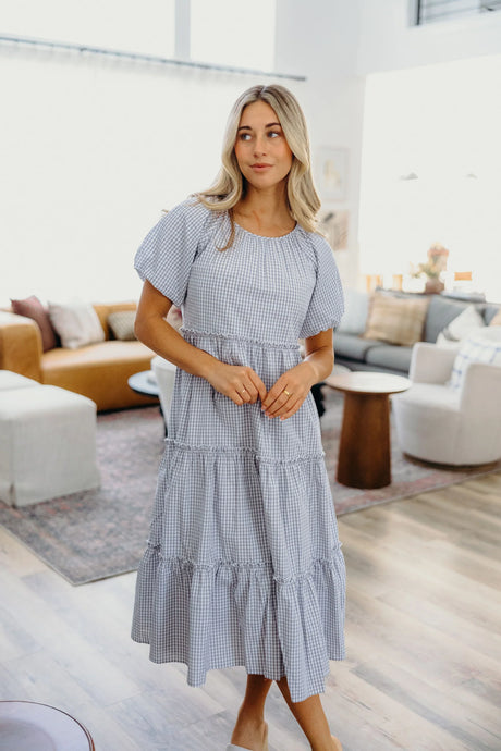 Serena in Grey Check