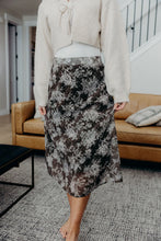 Midi Skirt in Botanical Garden