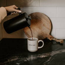 Love You Stoneware Coffee Mug - Gifts & Home Decor - Skirtz & Co