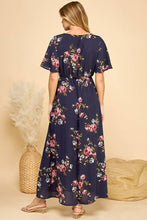 Evangeline in Navy Floral