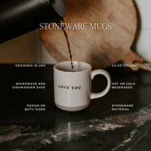 Strong & Courageous Stoneware Coffee Mug -Gifts & Home Decor - Skirtz & Co