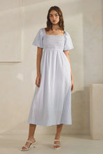 Amalfi Coast Dress in Light Blue